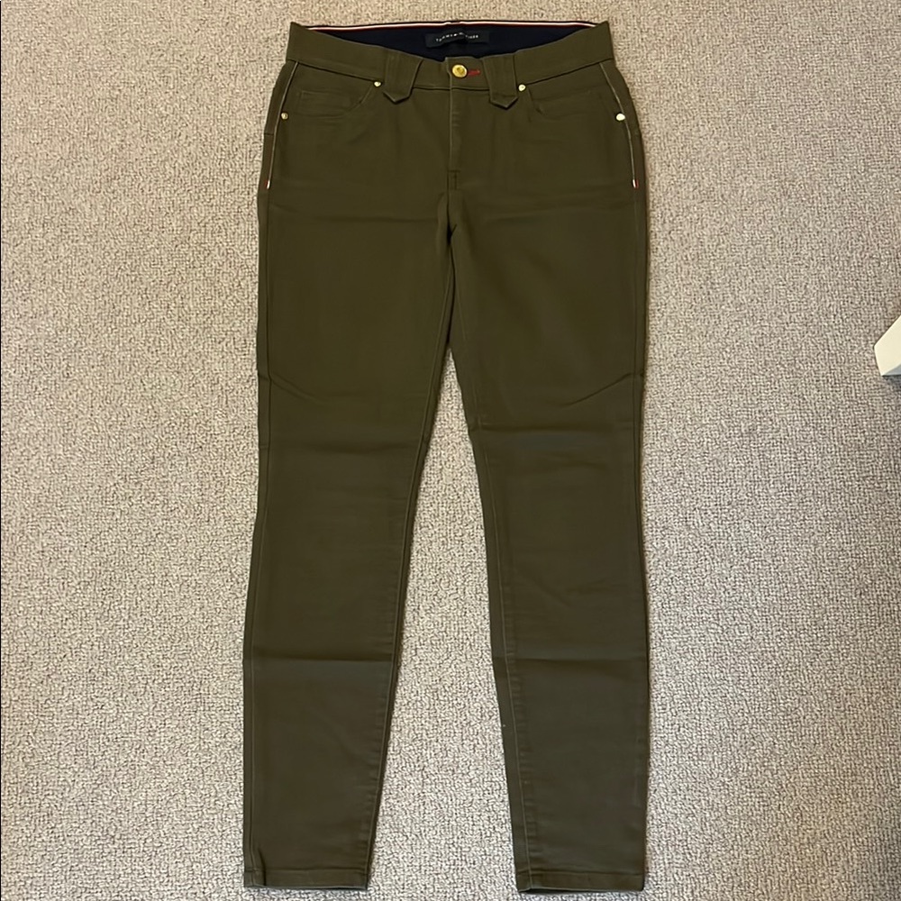 Tommy Hilfiger Olive Green Pants